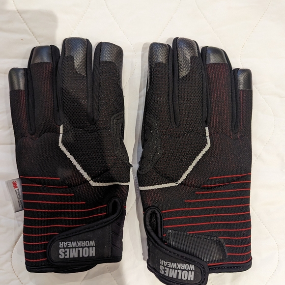 NWOT: Men's Large Holmes Thinsulate winter work gloves - Picture 5 of 6
